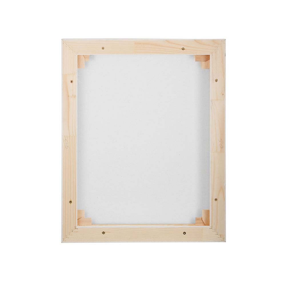 Streched Canvas Set with Slim White Floater Frame XXL 20 x 20 cm