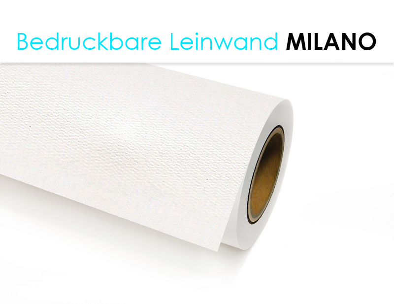 Milano - Bedruckbare Leinwand 380 g - matt 0,43 x 15 m