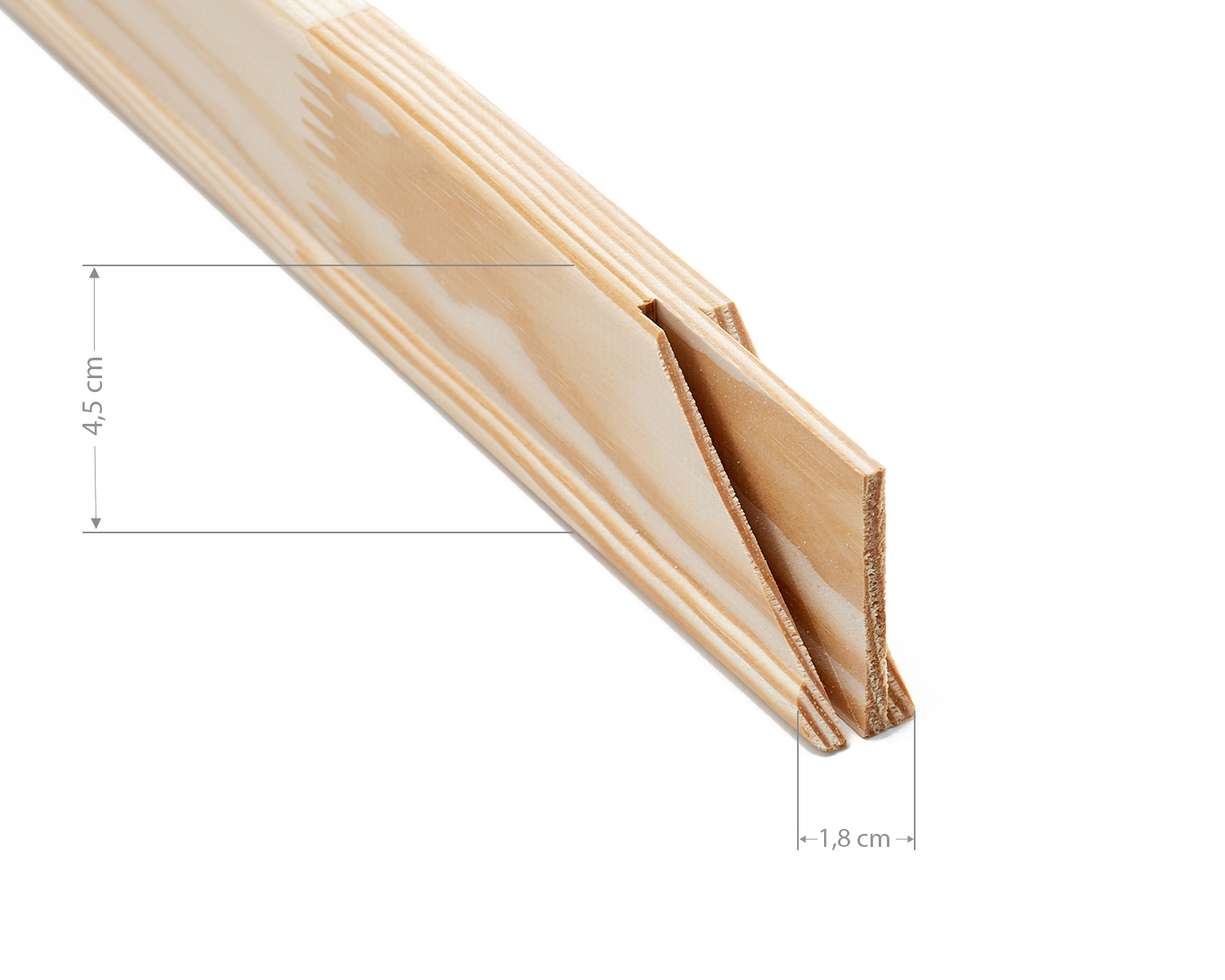 Stretcher Bars, Standard - Certified Wood