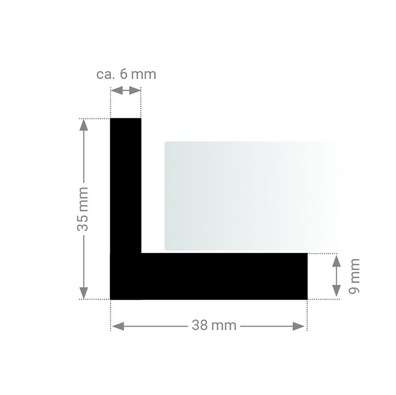 Floater Frames - Oak Nature - Standard