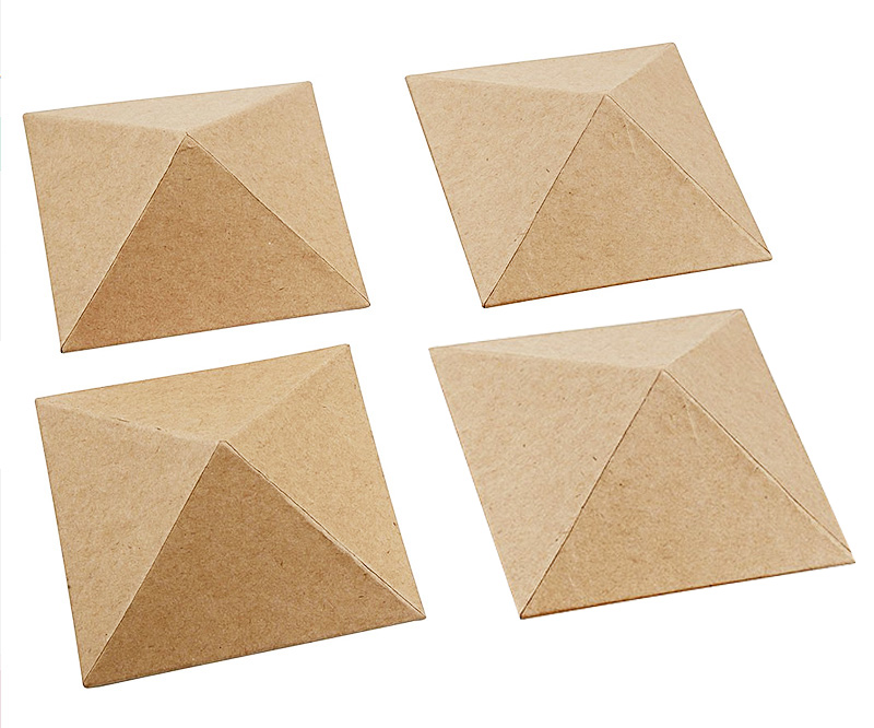 Pyramiden 10x10 cm 4er-Pack