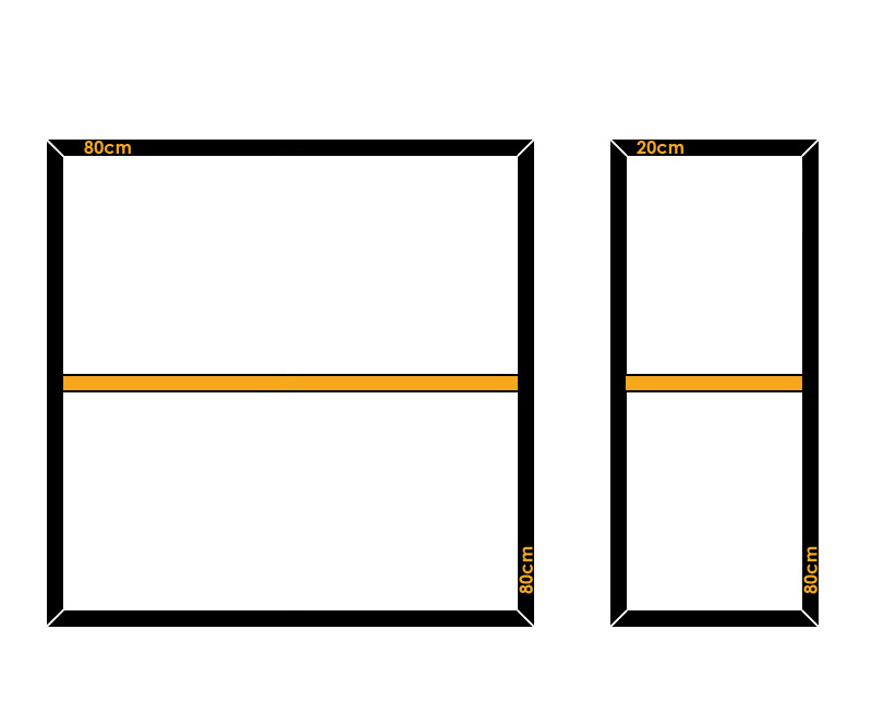 Stretcher Bars, Basic - Certified Wood