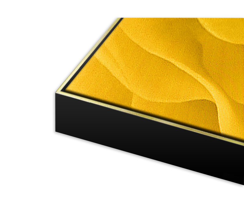 Slim Floater Frame Black/Gold - XXL Slim Floater Frame Black/Gold - XXL